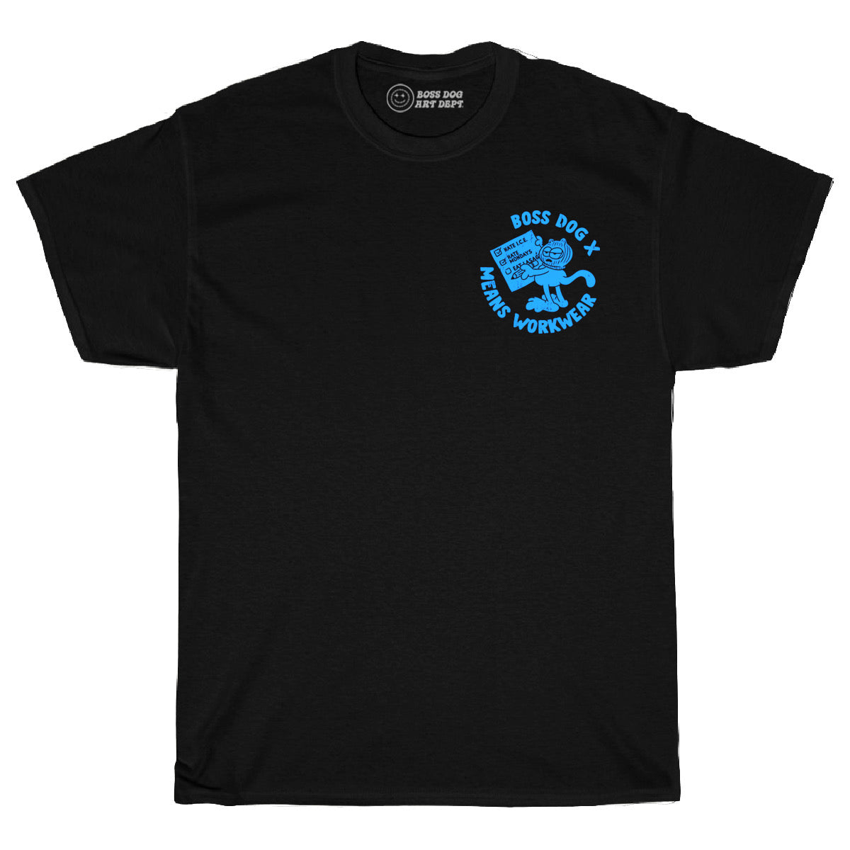 USLA Black Tee