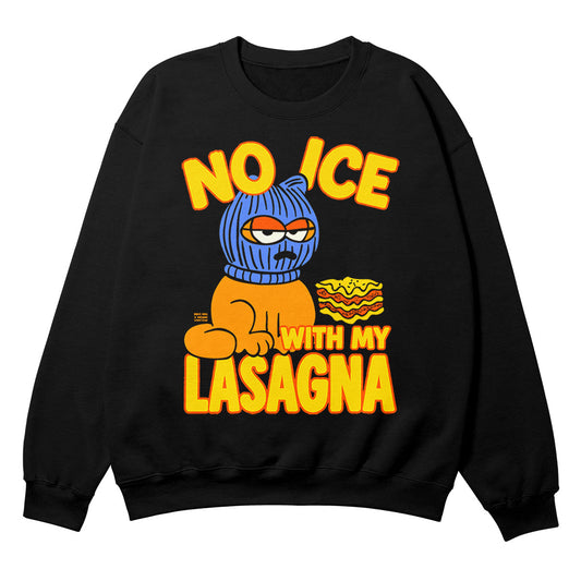 Lasagna Black Crewneck