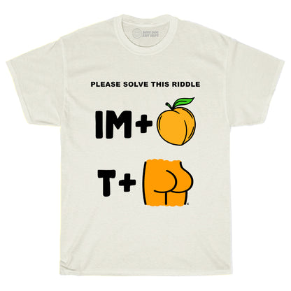 Peach + Rump Ivory Tee