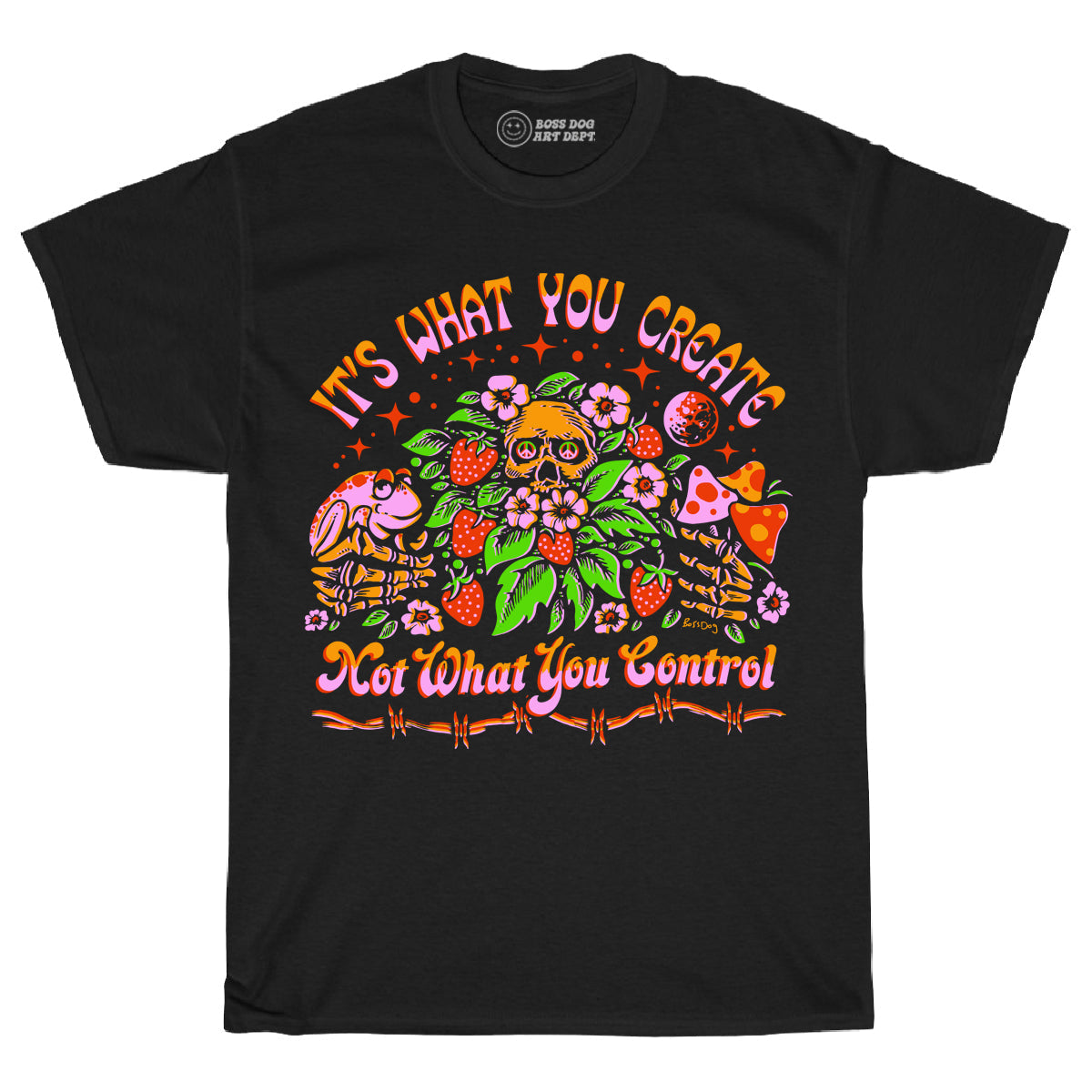 Original What You Create Black Tee