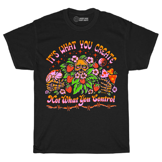 Original What You Create Black Tee