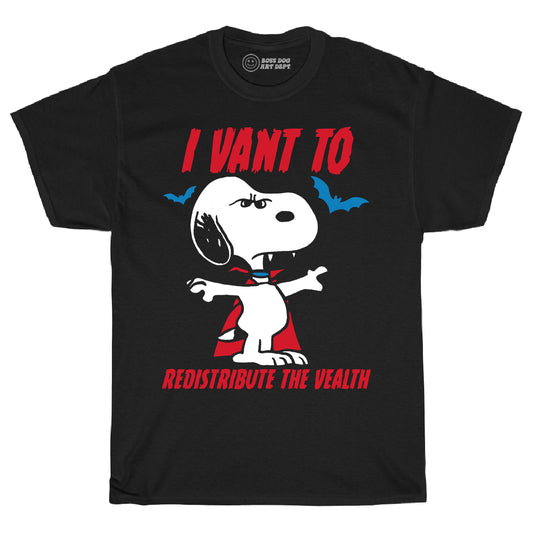 I Vant Black Tee