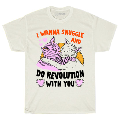 I Wanna Snuggle Ivory Tee