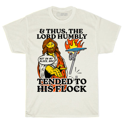 Jesus Flock Ivory Tee