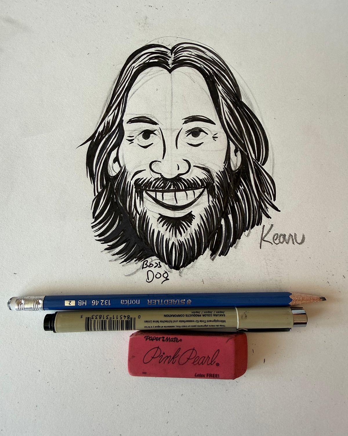 Keanu Sketch