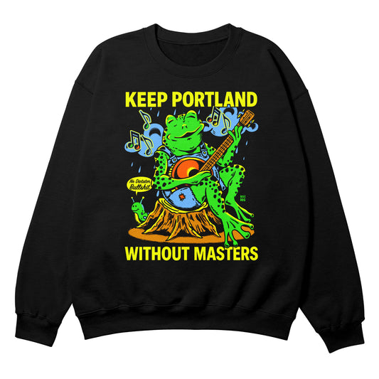 Keep Portland Black Crewneck