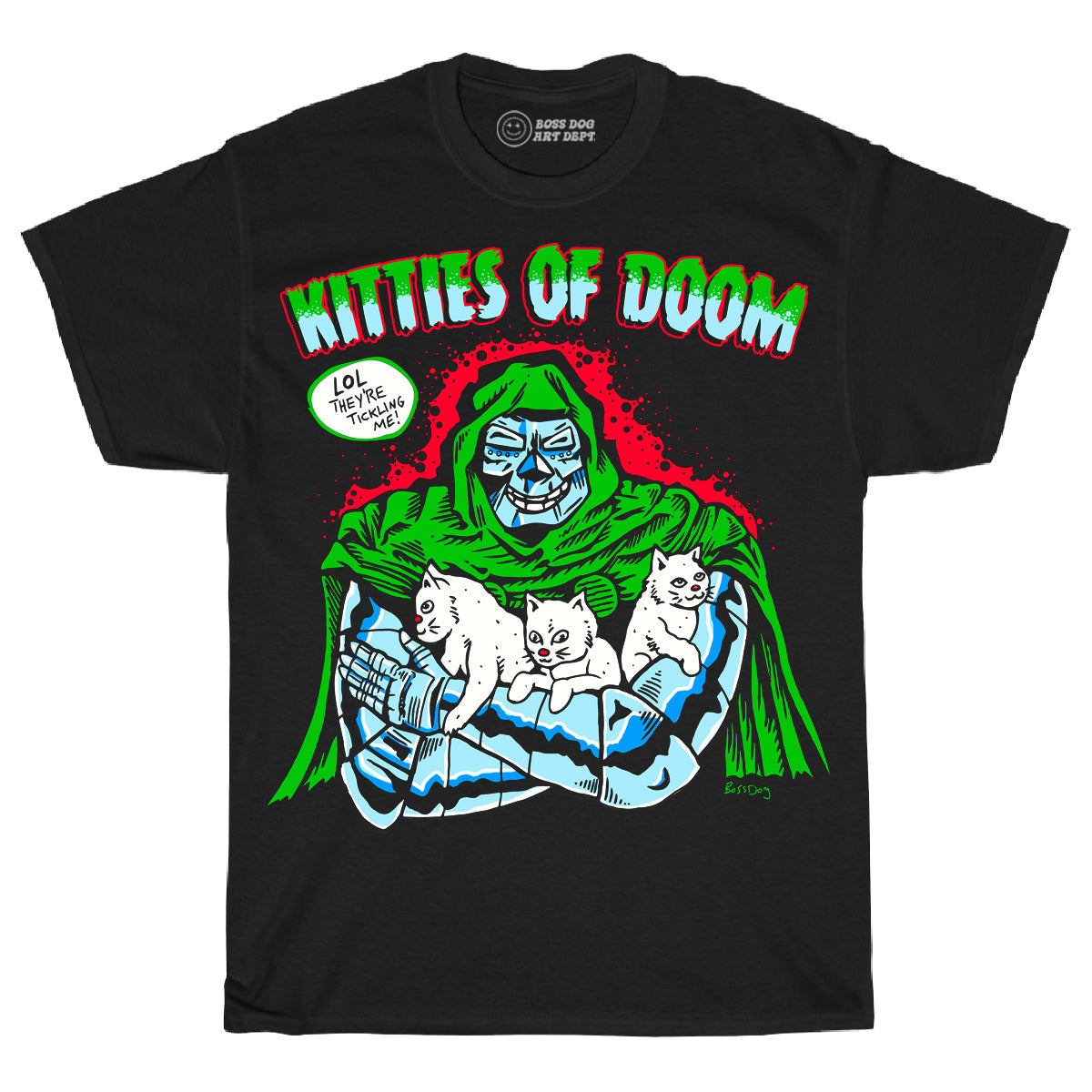 Kitties of Doom Black Tee