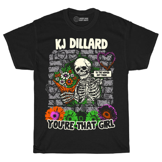 KJ Dillard Black Tee