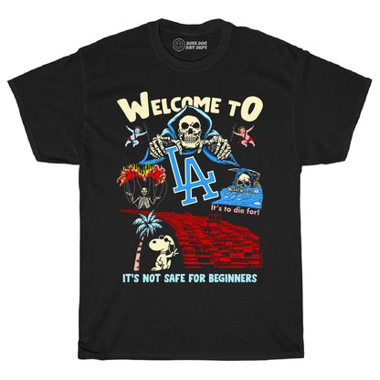 Welcome To LA Black Tee