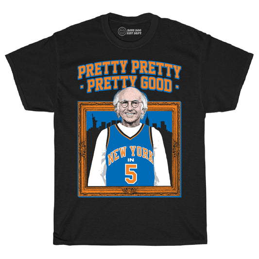 Larry Knicks Black Tee