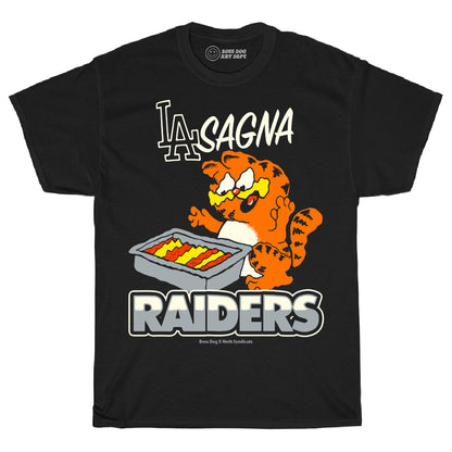 Lasagna Raiders Black Tee