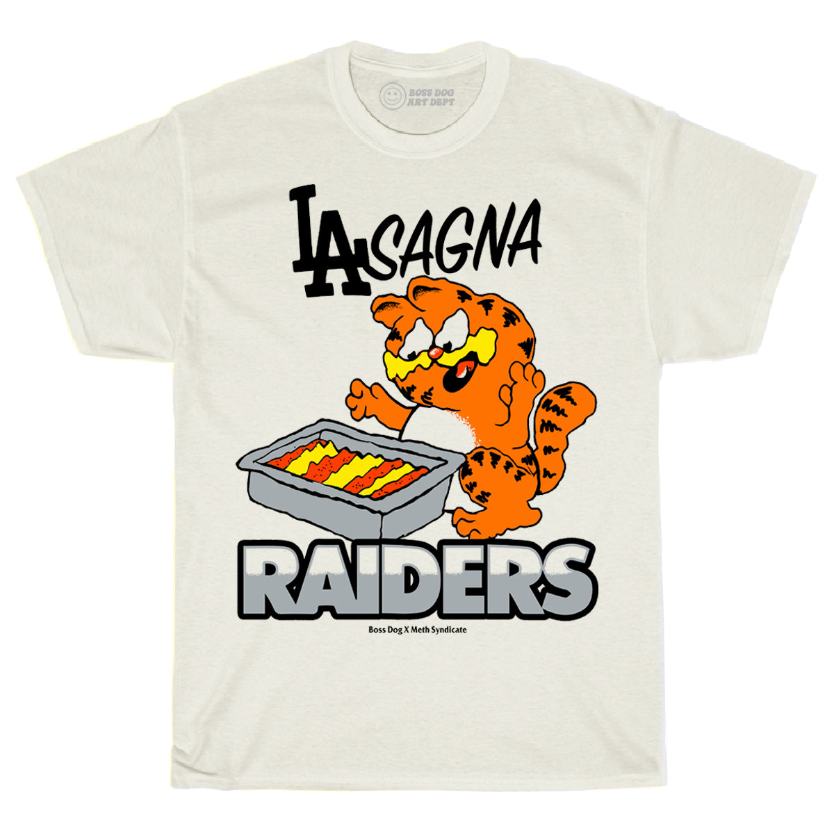 Lasagna Raiders Ivory Tee