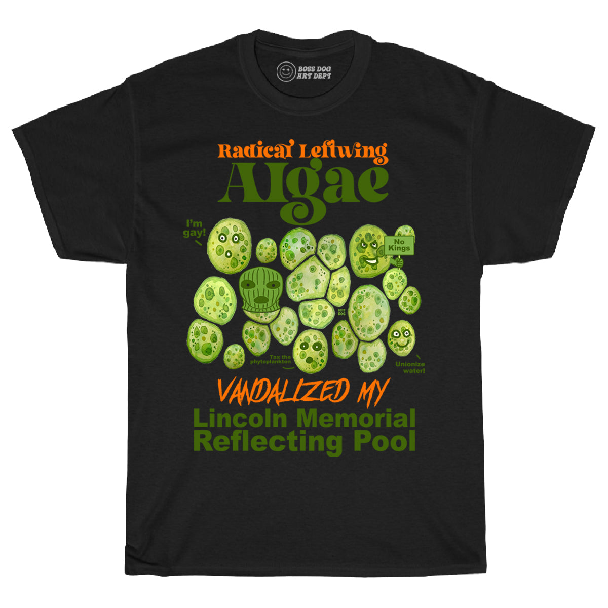 Leftwing Algae Black Tee