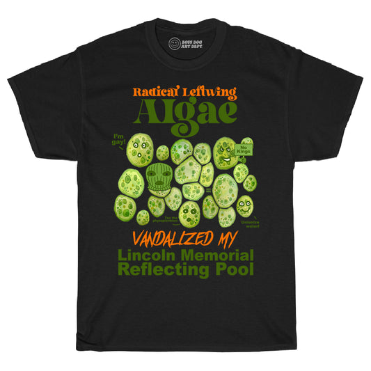 Leftwing Algae Black Tee