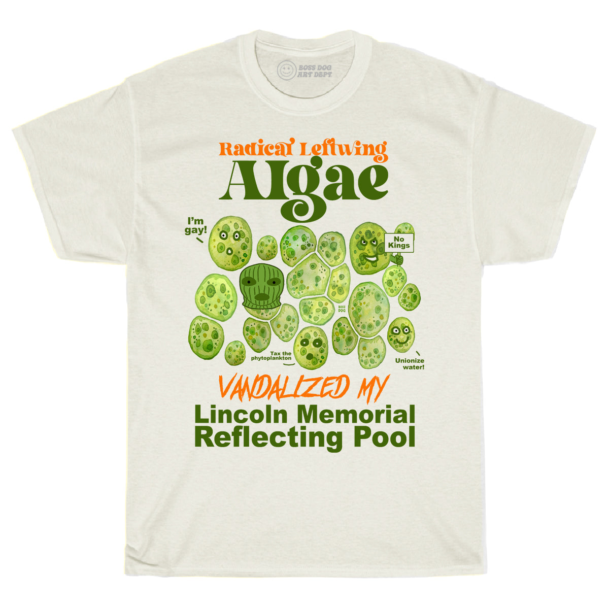 Leftwing Algae Ivory Tee