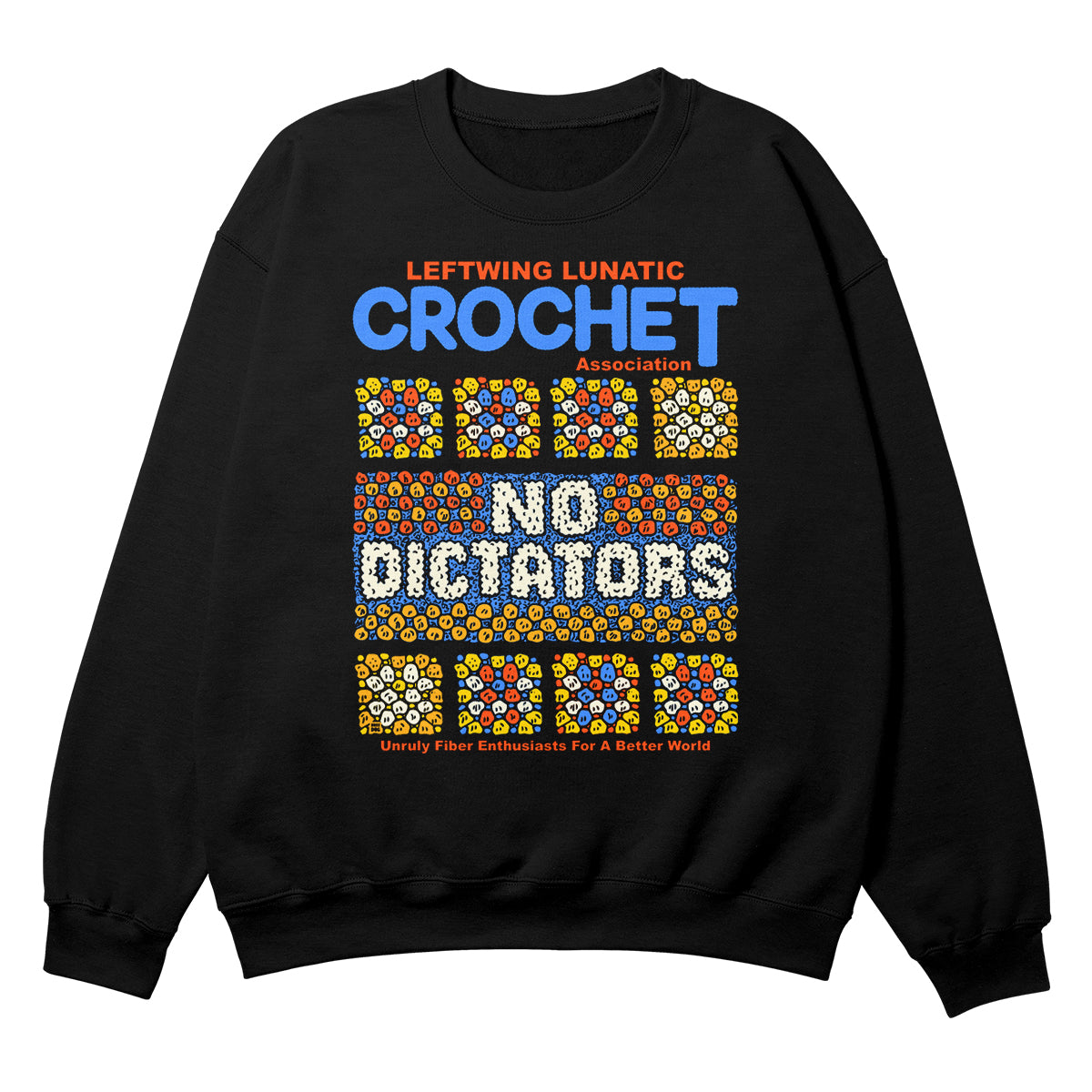 Leftwing Lunatic Black Crewneck