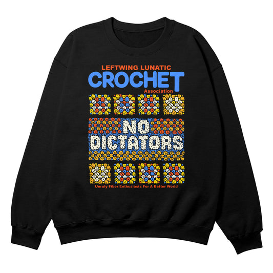 Leftwing Lunatic Black Crewneck