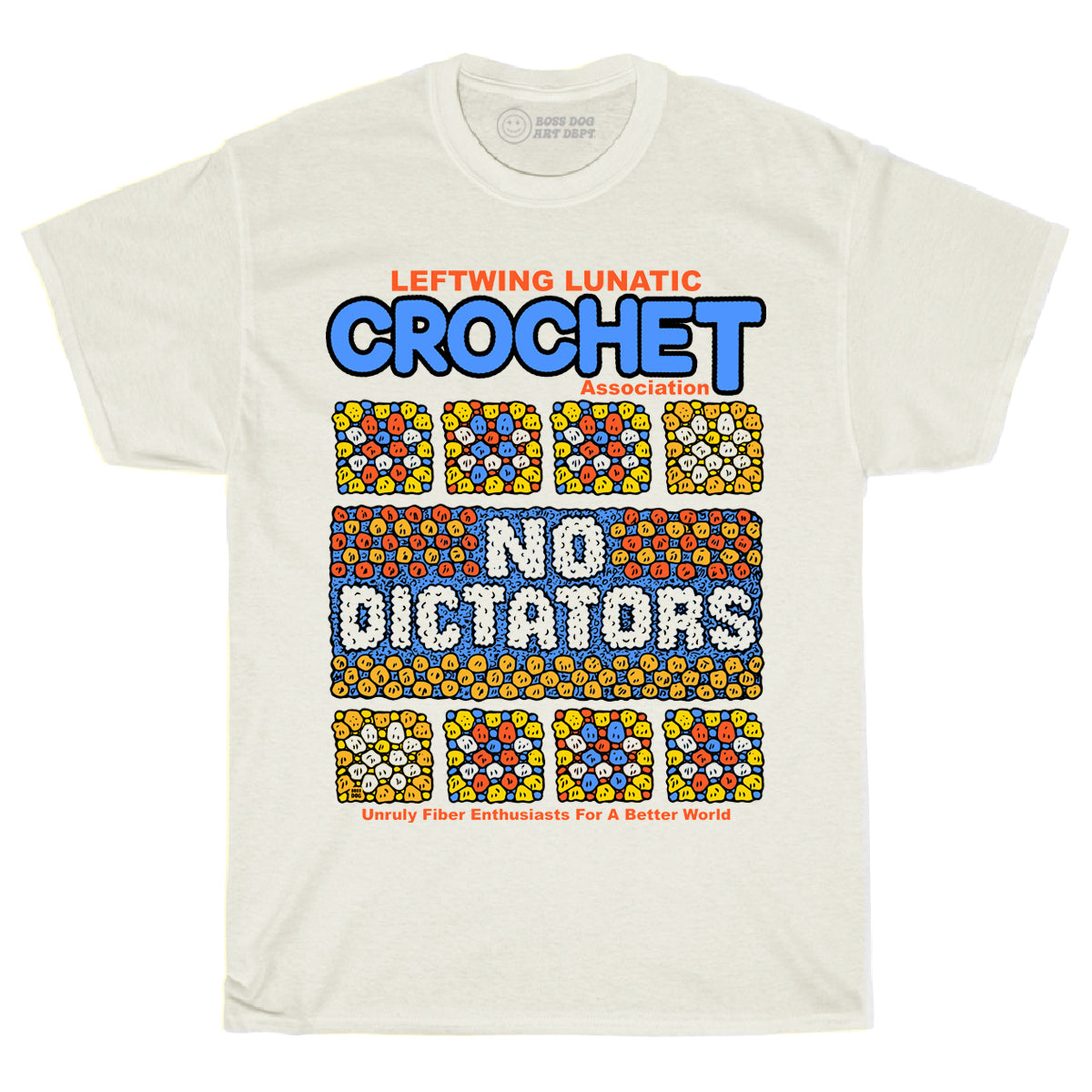 Leftwing Lunatic Ivory Tee