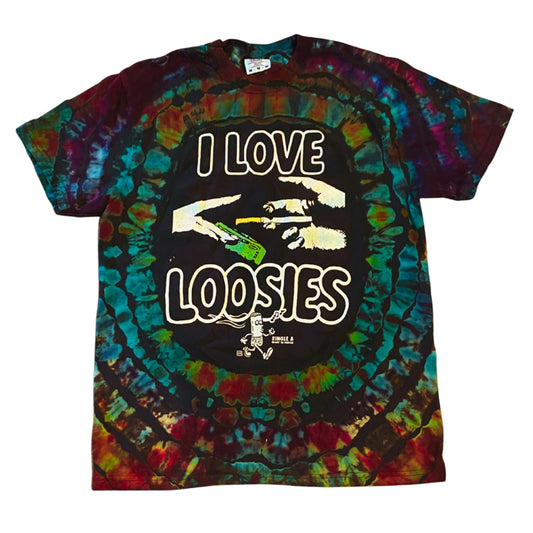 I Love Loosies Ice Dye Tee
