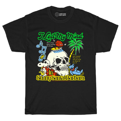 Lost My Mind Black Tee