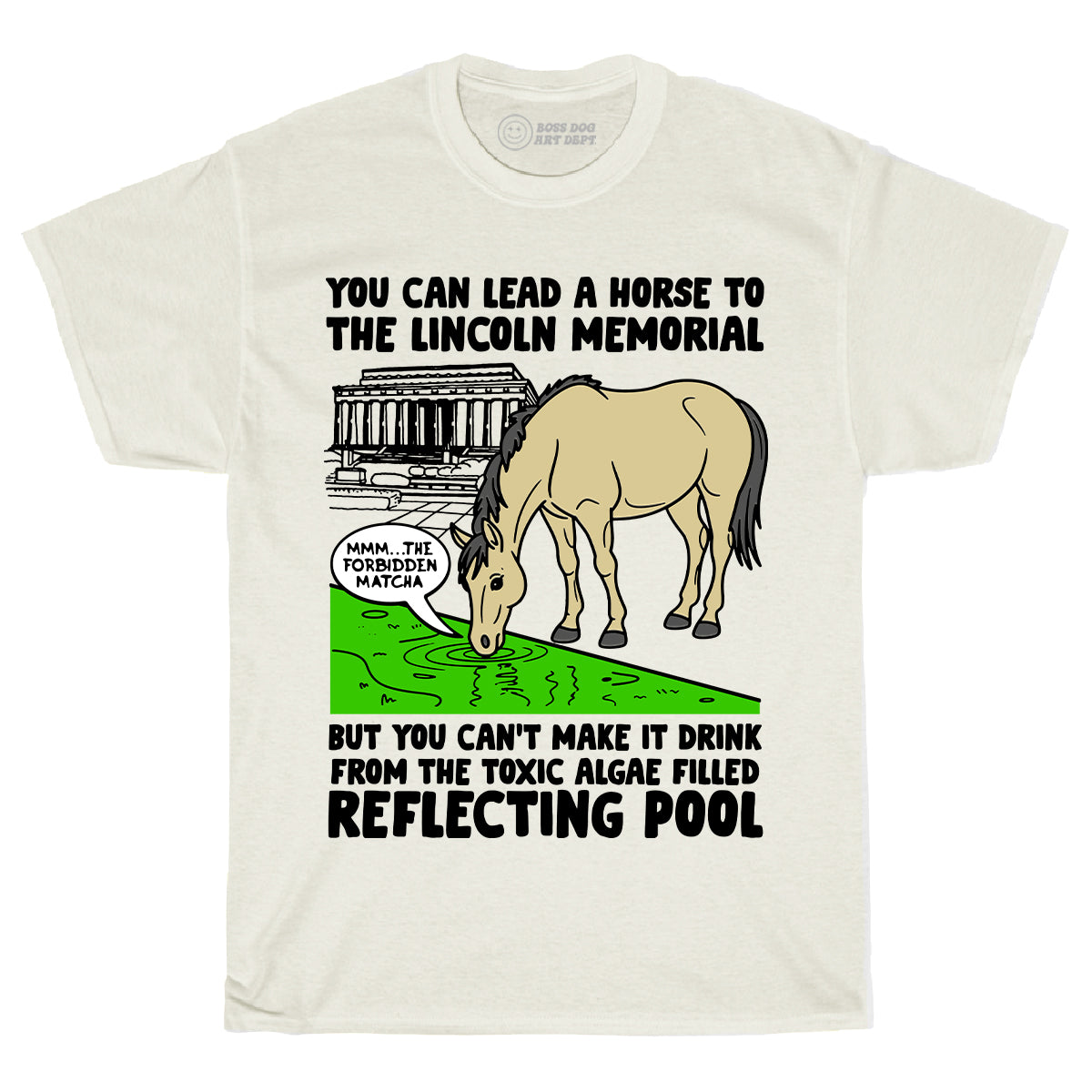 Lead Horse Ivory Tee