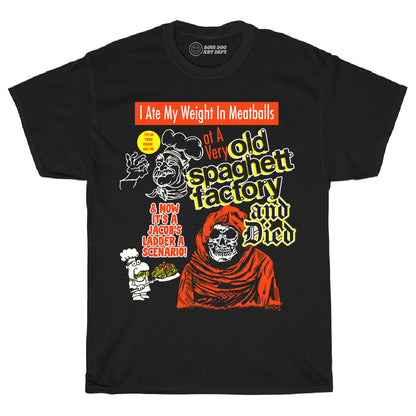Meatballs Black Tee