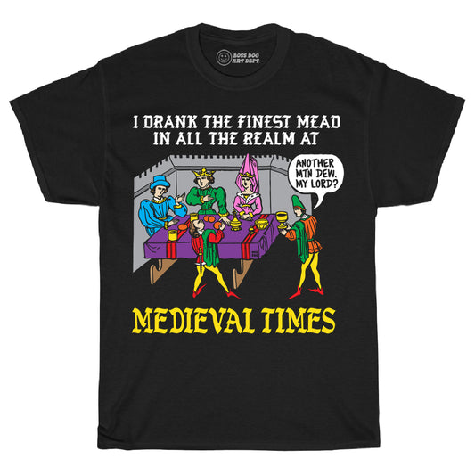 Medieval Times Black Tee