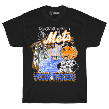 Mets Your Maker Black Tee