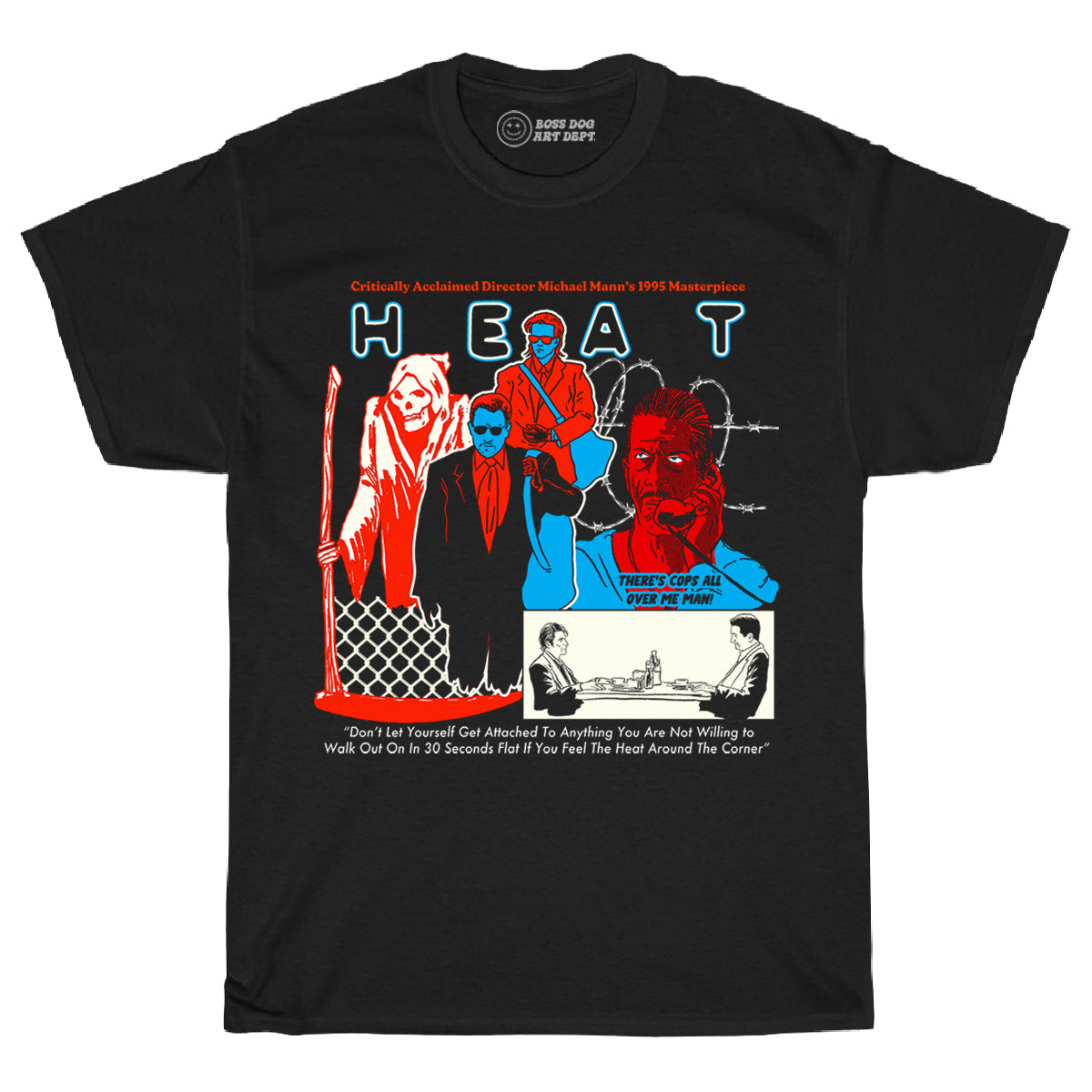 Heat Black Tee
