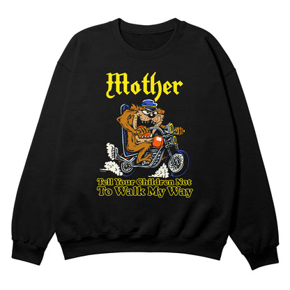 Mother Black Crewneck