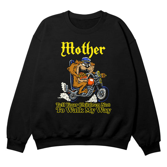 Mother Black Crewneck