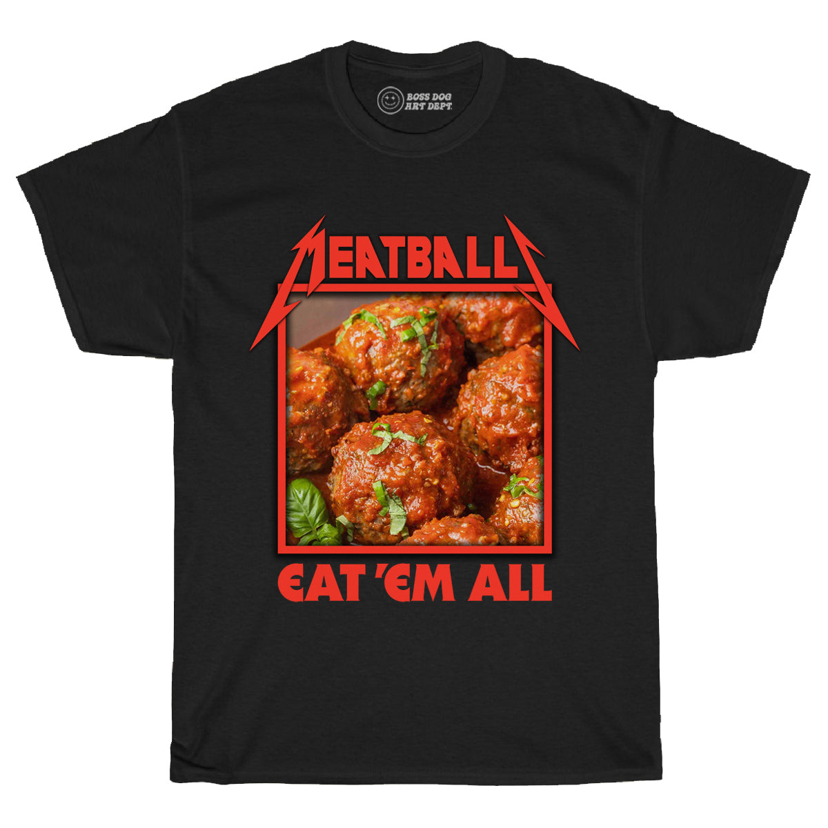 Meatball Black Tee