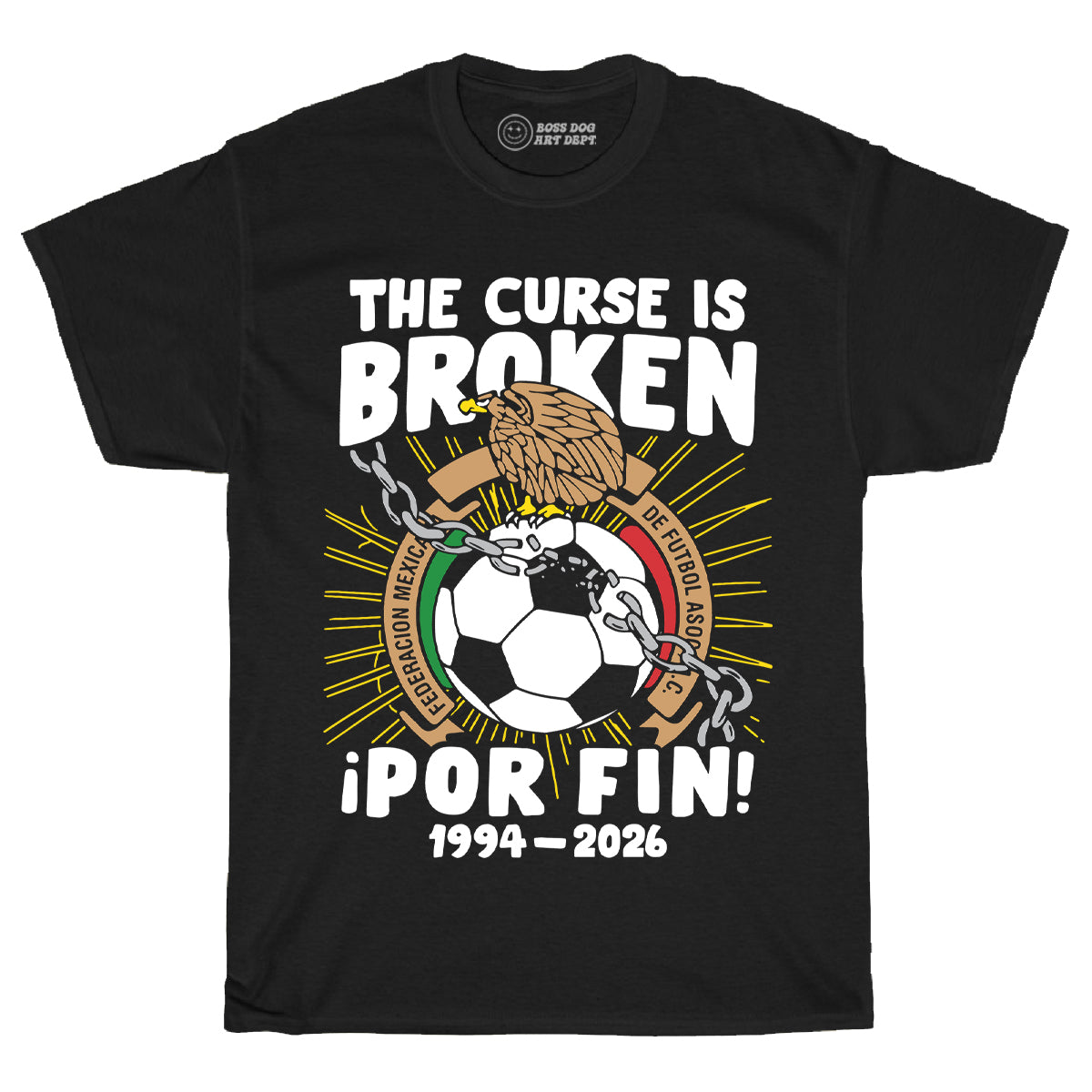 Mexico Curse Black Tee