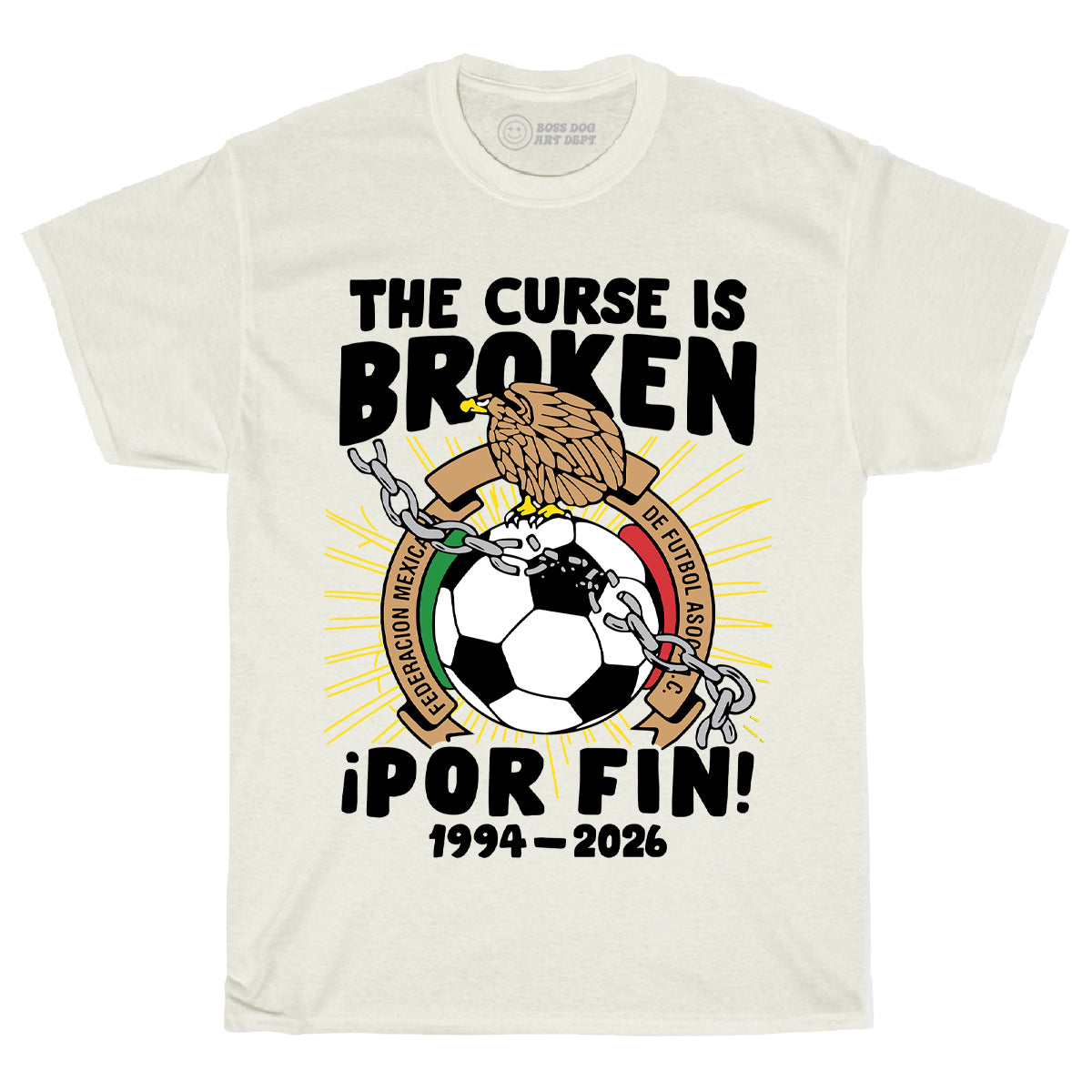 Mexico Curse Ivory Tee