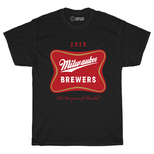 Mil Champions Black Tee