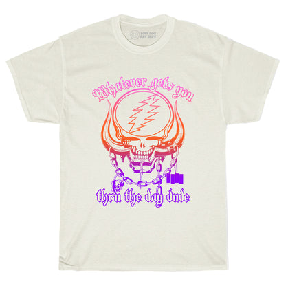 Motor Dead Gradient Ivory Tee