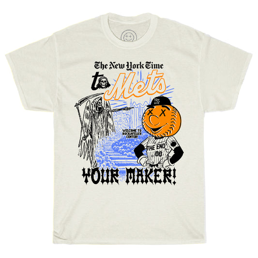 Mets Your Maker Ivory Tee