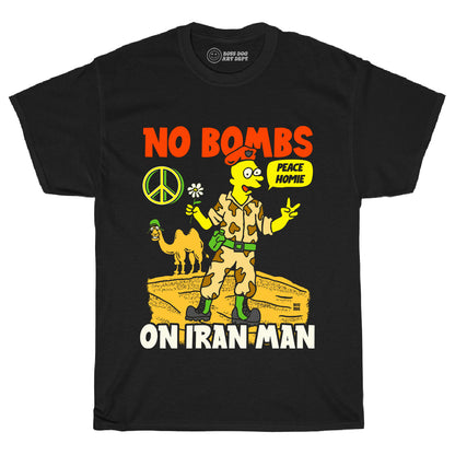 No Bombs Black Tee