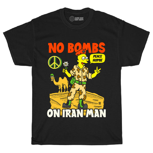 No Bombs Black Tee