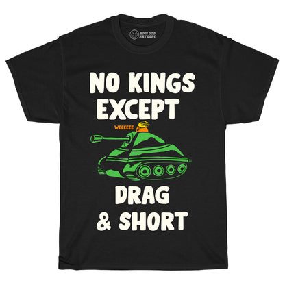 No Kings Black Tee