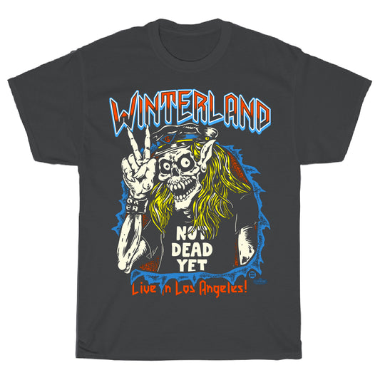 Not Dead Yet Vintage Black Tee