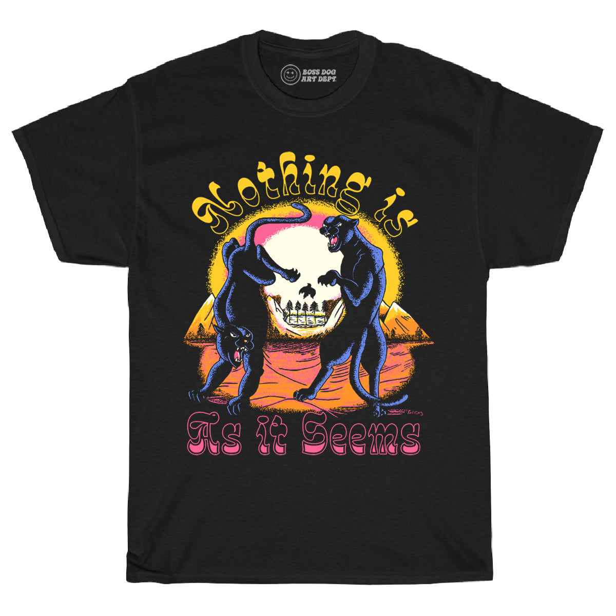 Nothing Is As It Seems Black Tee