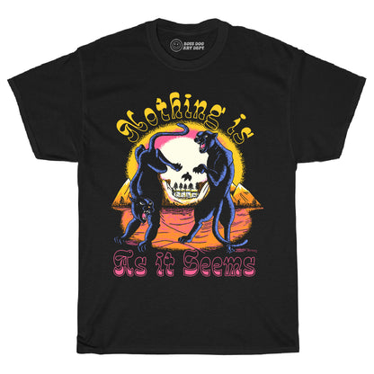 Nothing Is As It Seems Black Tee