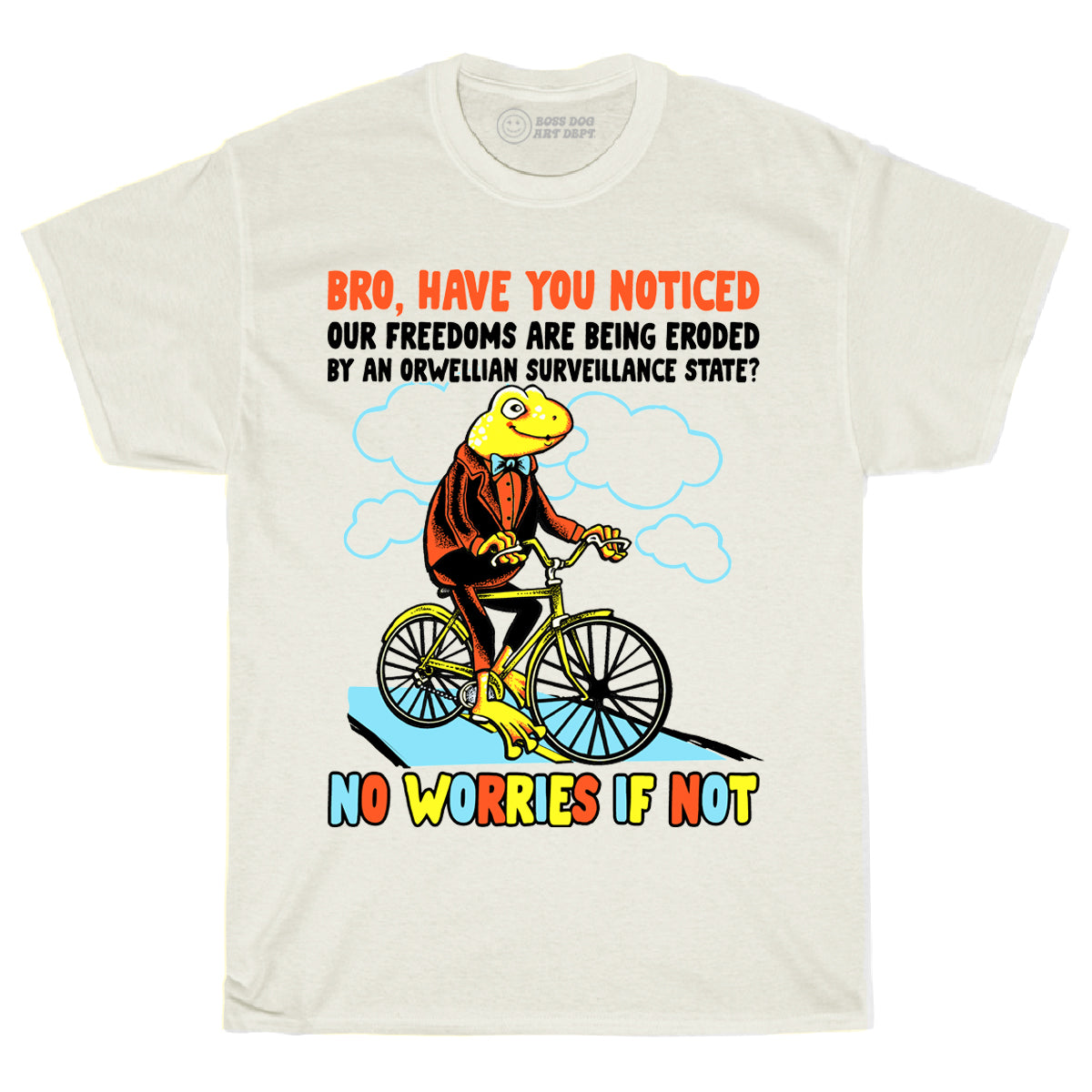 No Worries If Not Ivory Tee