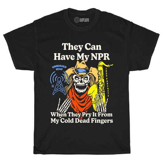 NPR Black Tee
