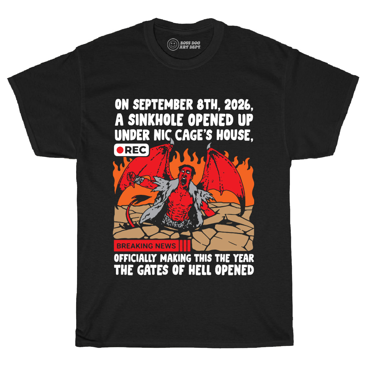 Hell Gates Black Tee