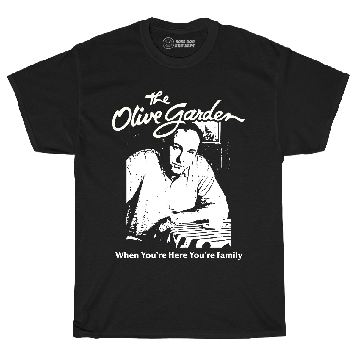 Olive Gard Black Tee