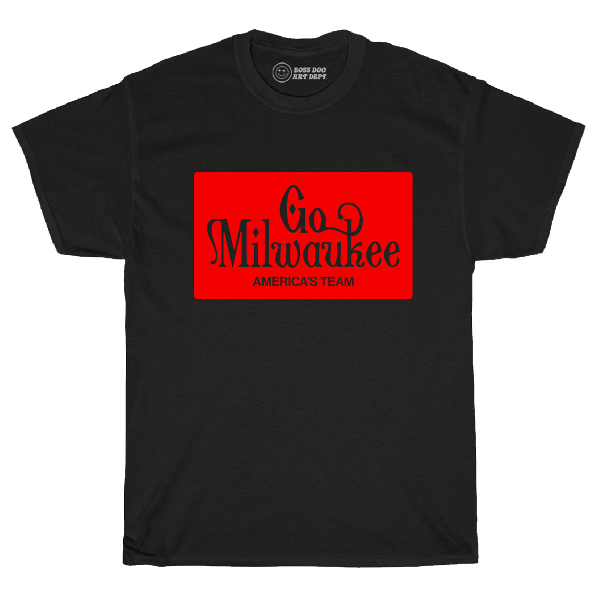 Old Mil Box Black Tee