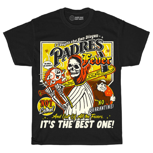 Padres Fever Black Tee