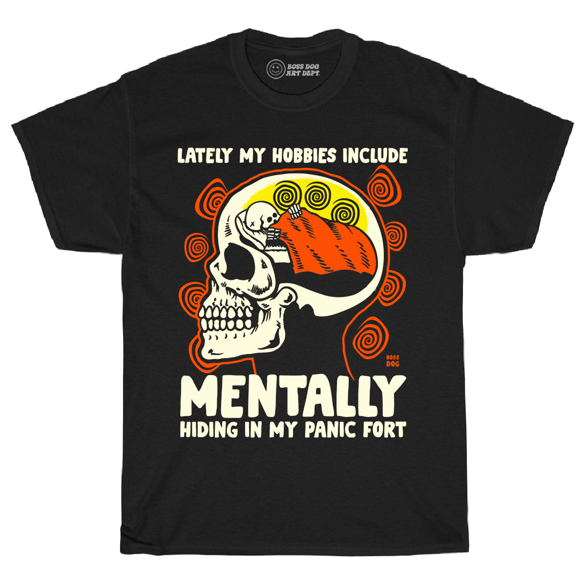 Panic Fort Black Tee